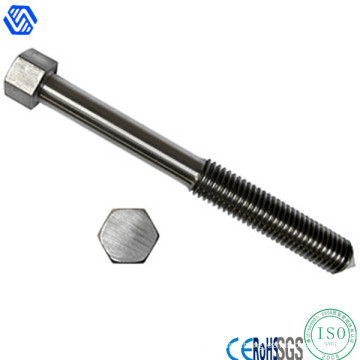 Half Thread Hex Head Bolts Steel Pilot Hex Bolt